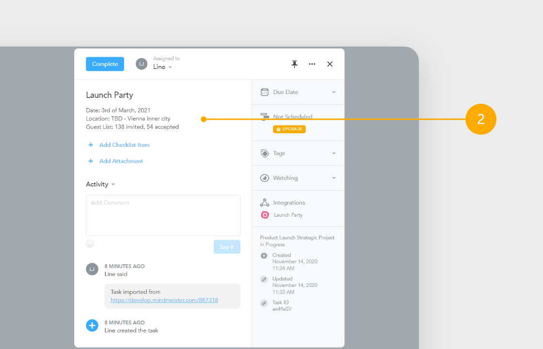 meistertask integrations