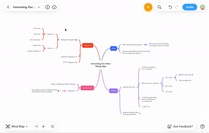 Access Previous Versions of Your Mind Map – MindMeister Help